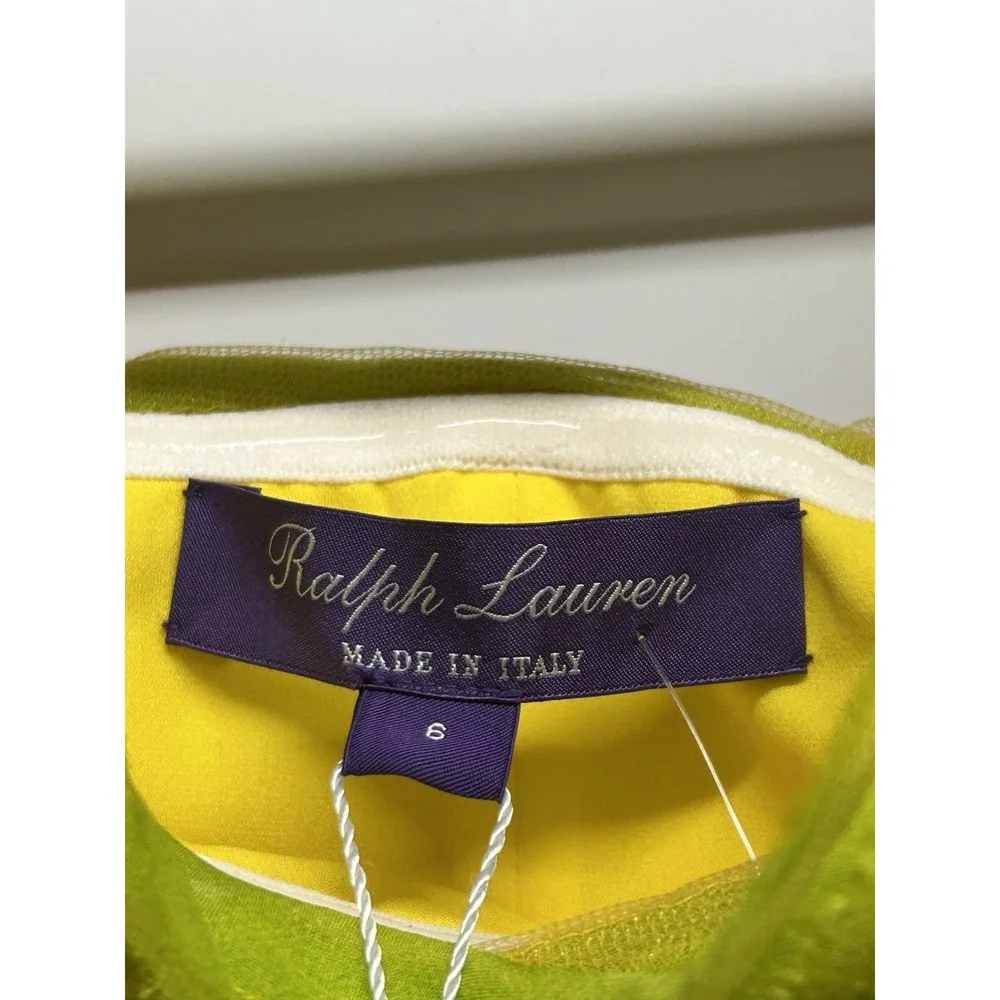 NWT Ralph Lauren Purple Label Pre-Spring Pink Mindy Kaling Dress US6